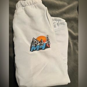 Madhappy Outdoors Collection. Light Blue sweatpants